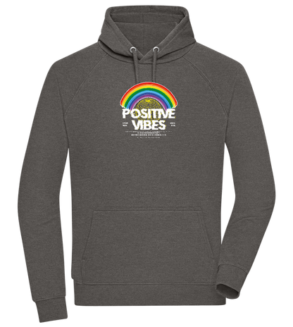 Positive Vibes Design - Comfort unisex hoodie_CHARCOAL CHIN_front