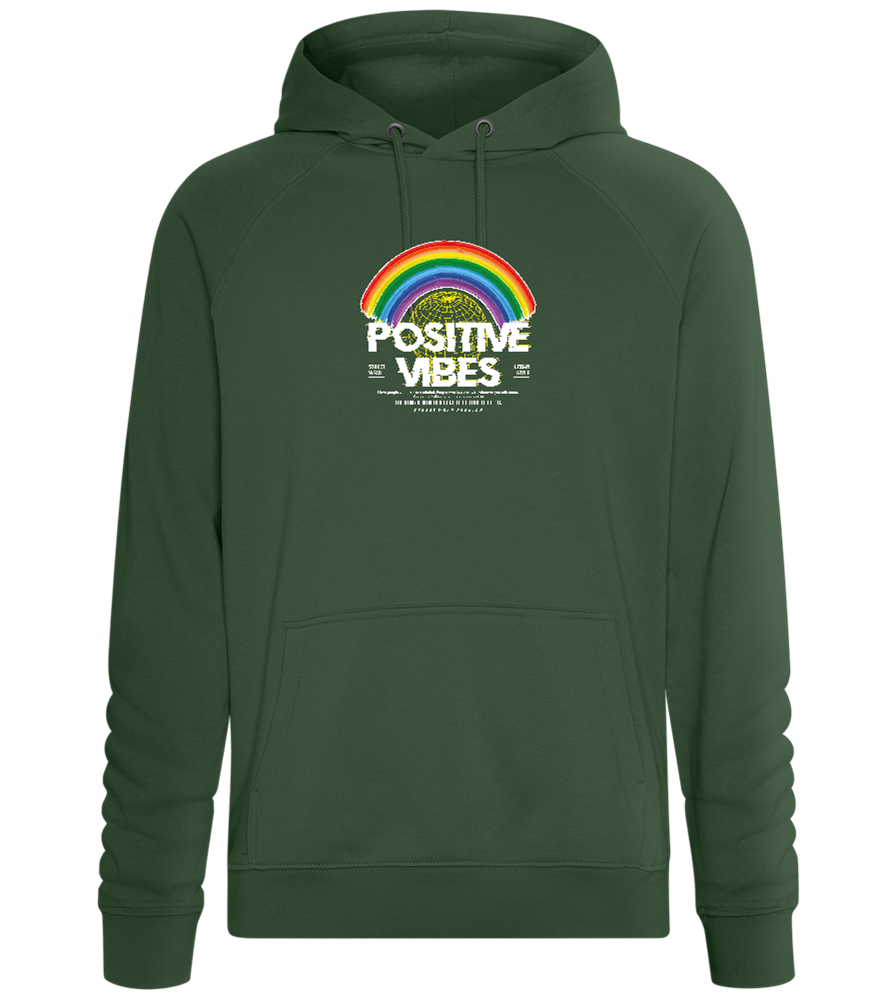 Positive Vibes Design - Comfort unisex hoodie_GREEN BOTTLE_front