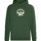 Positive Vibes Design - Comfort unisex hoodie_GREEN BOTTLE_front