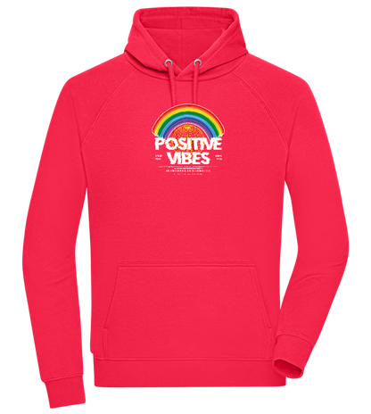 Positive Vibes Design - Comfort unisex hoodie_RED_front