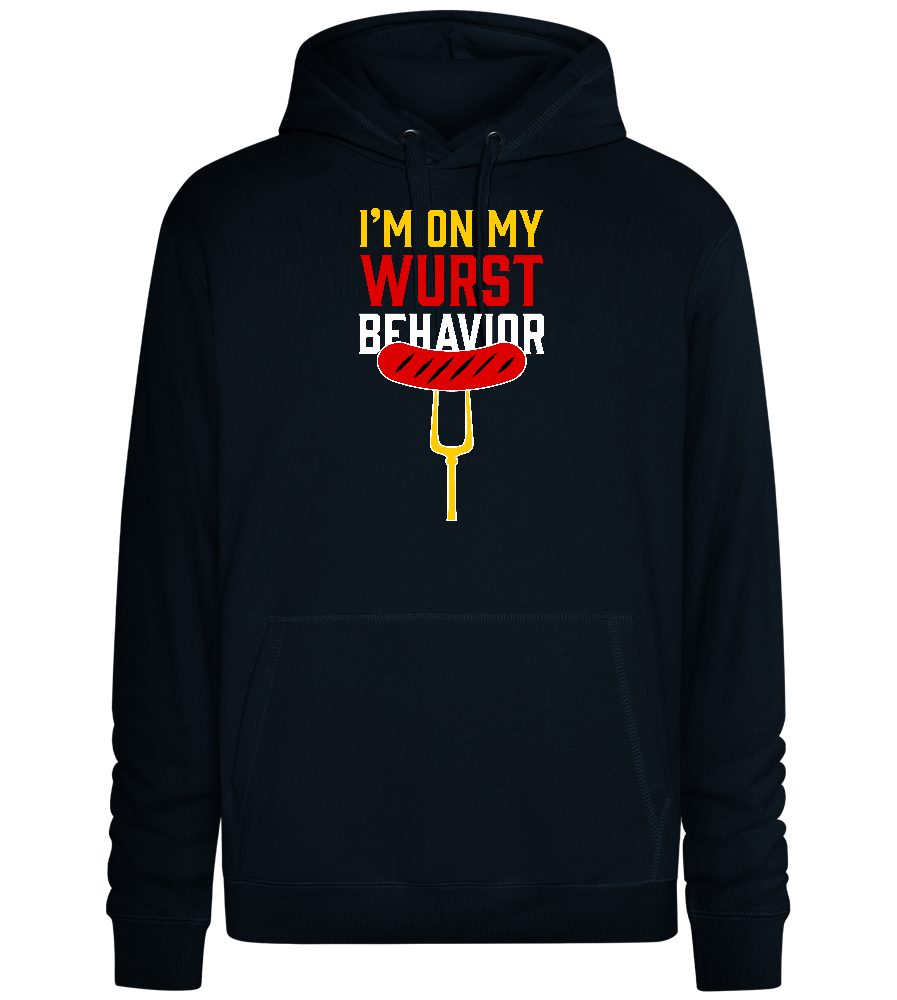 Wurst Behaviour Design - Premium unisex hoodie_BLACK_front