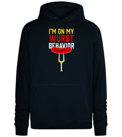 Wurst Behaviour Design - Premium unisex hoodie_BLACK_front