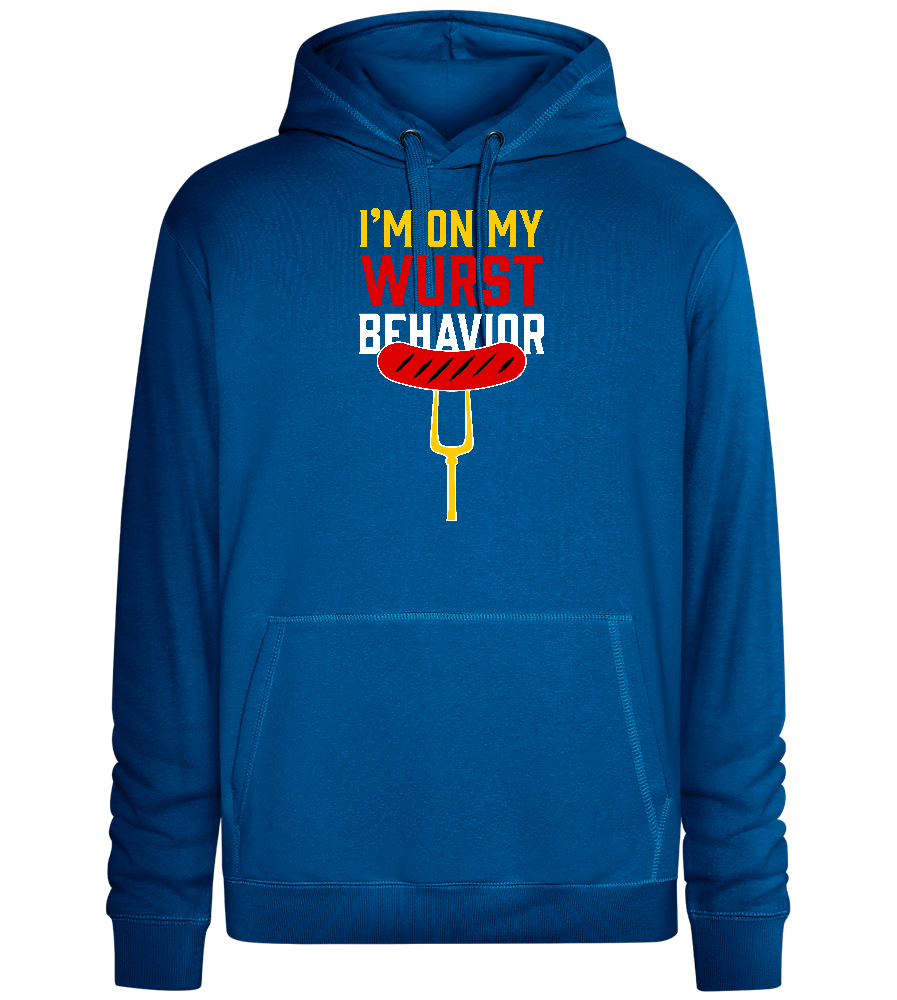 Wurst Behaviour Design - Premium unisex hoodie_ROYAL_front