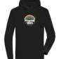 Positive Vibes Design - Premium unisex hoodie_BLACK_front