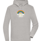 Positive Vibes Design - Premium unisex hoodie_ORION GREY II_front