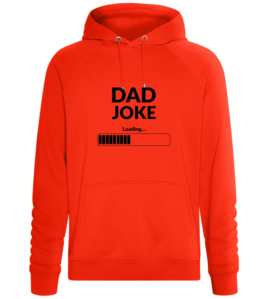 Dad Joke Loading Design - Comfort unisex hoodie_BURNT ORANGE_front