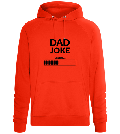 Dad Joke Loading Design - Comfort unisex hoodie_BURNT ORANGE_front