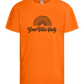 Good Vibes Only Rainbow Design - Basic kids t-shirt_ORANGE_front