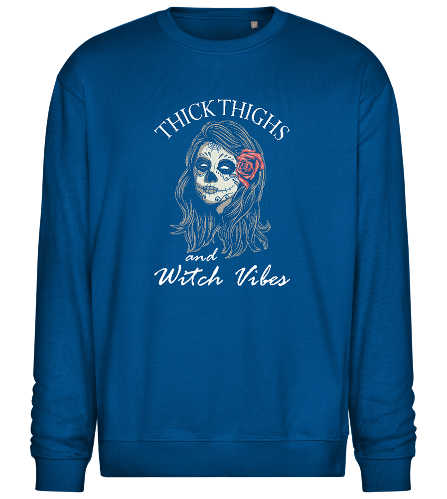 Witch Vibes Design - Comfort Essential Unisex Sweater_ROYAL_front