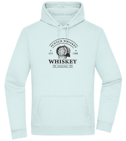 Scotch Whiskey Barrell Design - Premium Essential Unisex Hoodie_ARCTIC BLUE_front