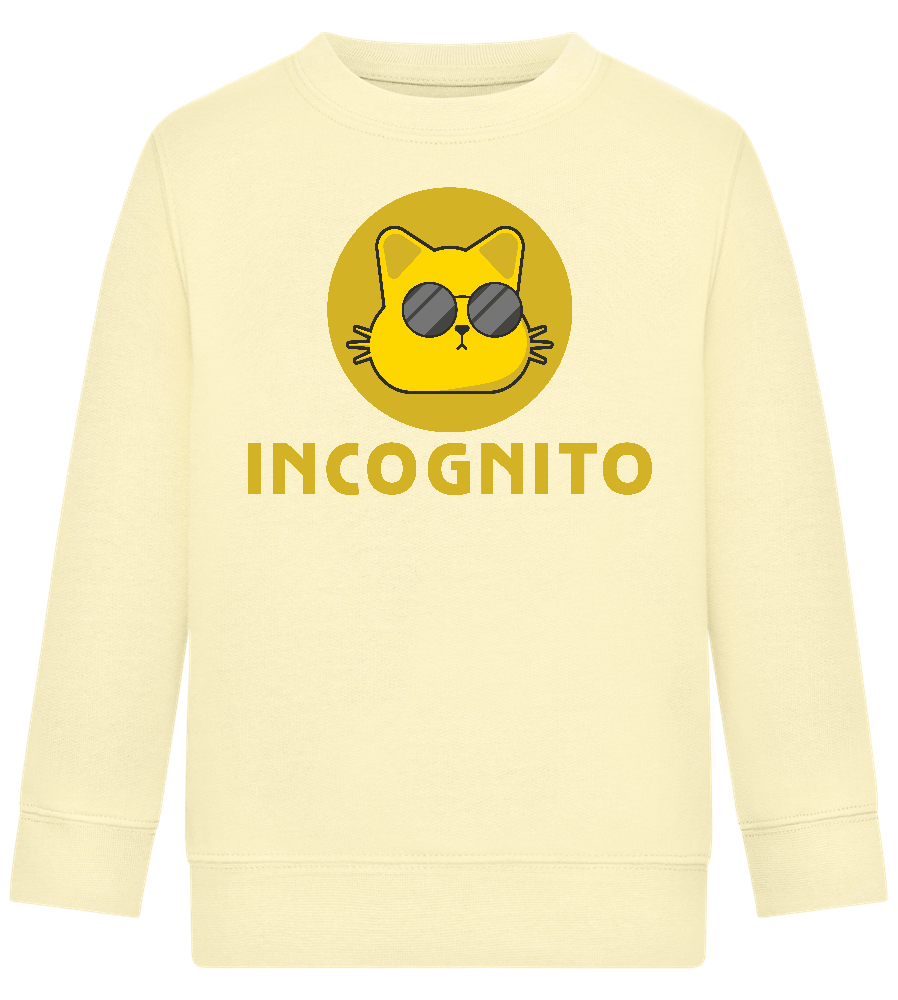 Incognito Design - Comfort Kids Sweater_AMARELO CLARO_front