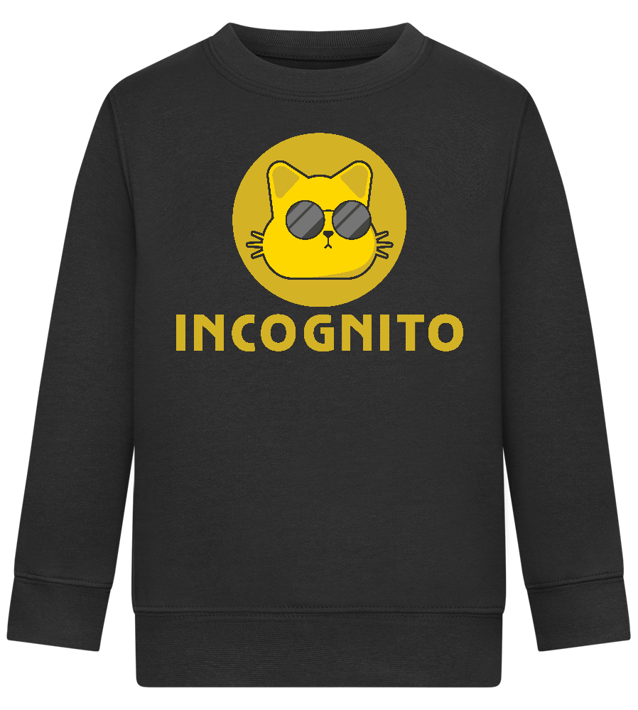 Incognito Design - Comfort Kids Sweater_BLACK_front