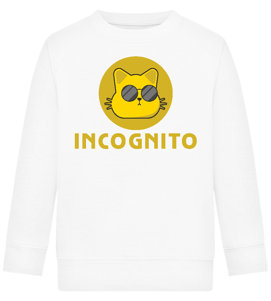 Incognito Design - Comfort Kids Sweater_WHITE_front