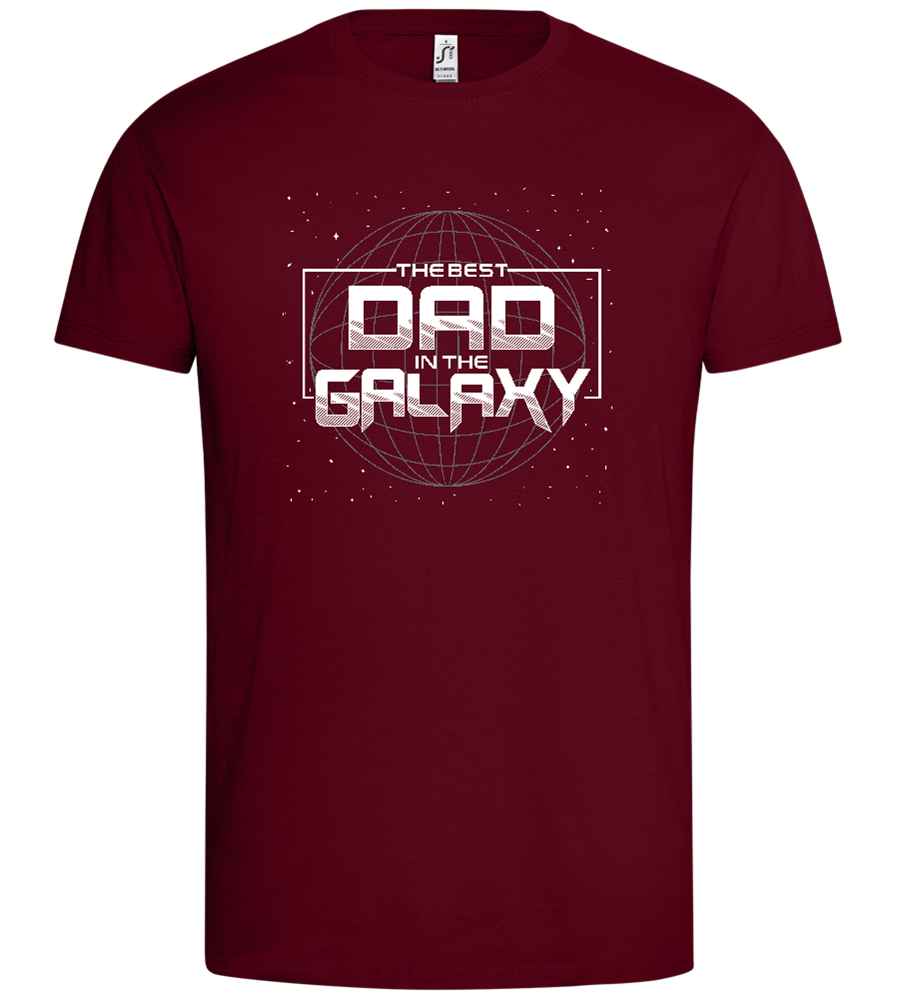 Best Dad in the Galaxy Design - Premium men's t-shirt_CHILE_front