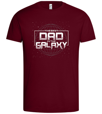 Best Dad in the Galaxy Design - Premium men's t-shirt_CHILE_front