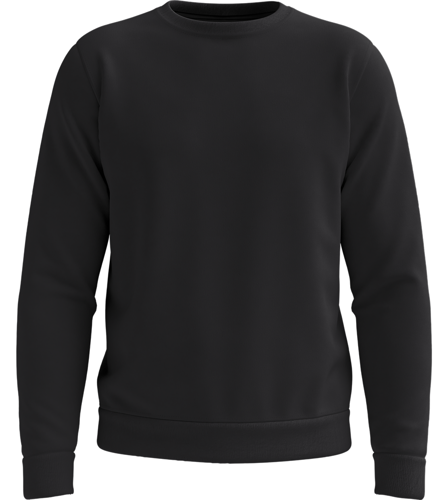 Premium unisex sweater_BLACK_front