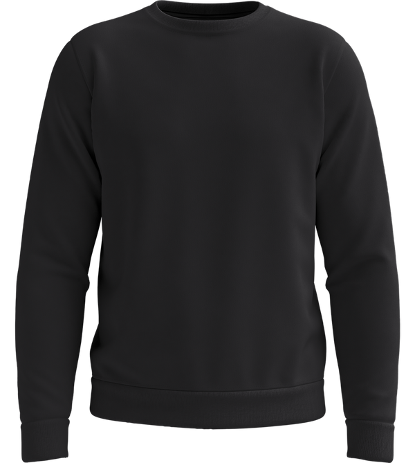 Premium unisex sweater_BLACK_front