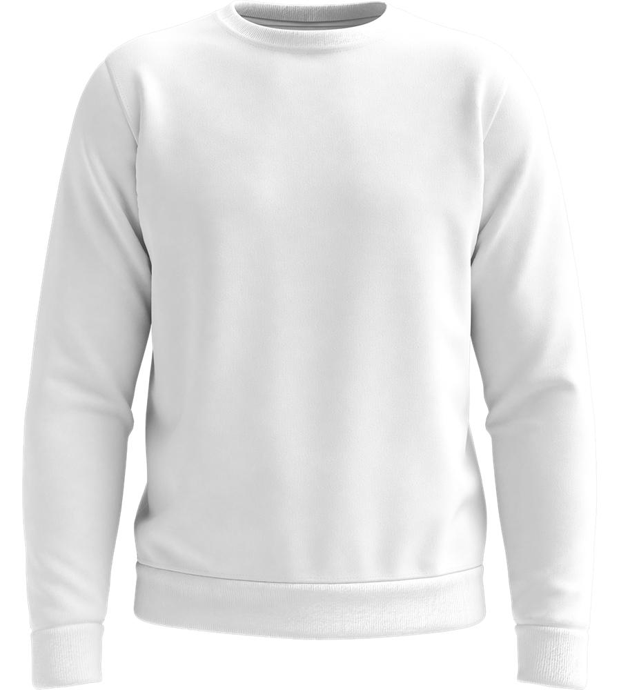 Premium unisex sweater_WHITE_front