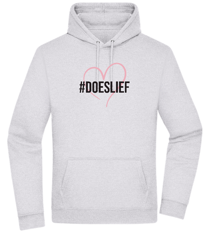 Doeslief Hartje Design - Premium Essential Unisex Hoodie_ORION GREY II_front