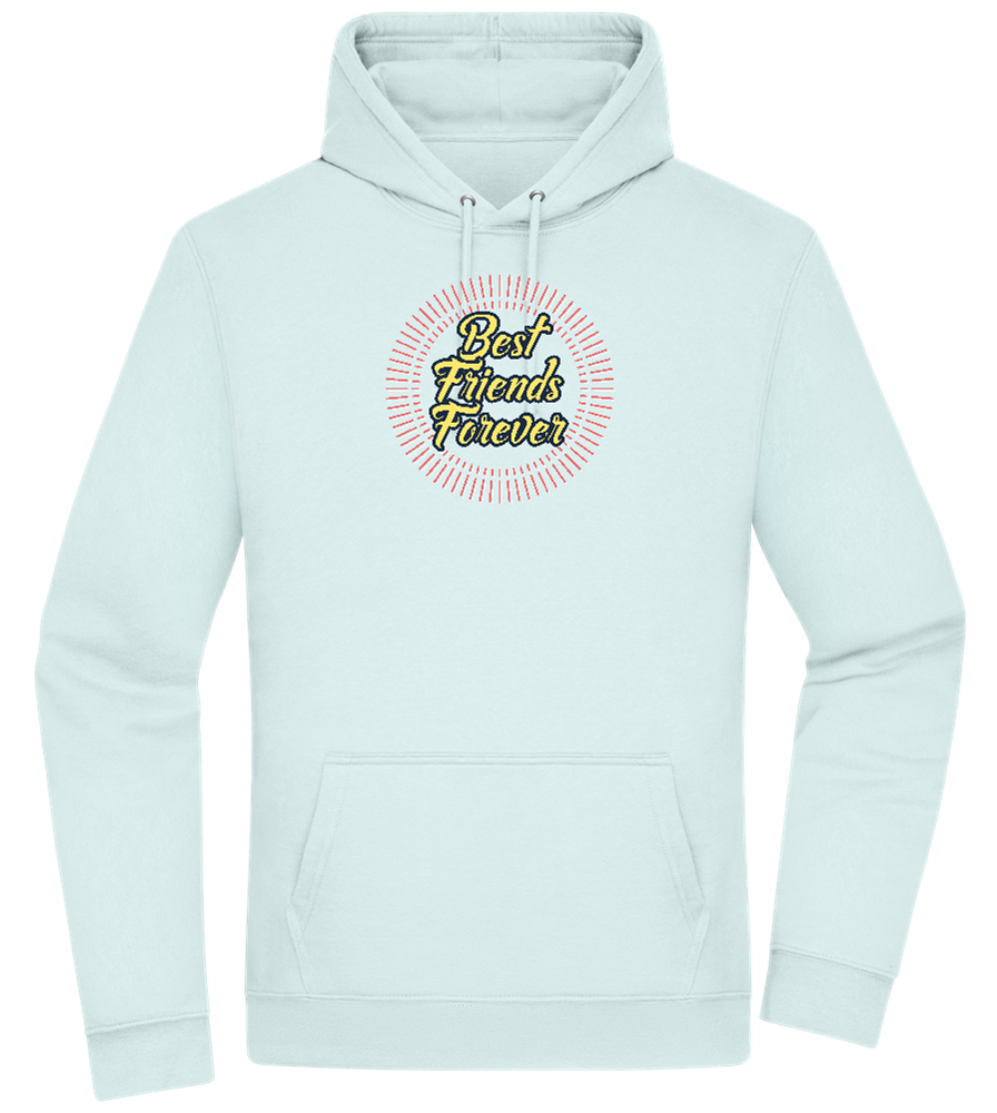 Best Friends Forever Design - Premium Essential Unisex Hoodie_ARCTIC BLUE_front