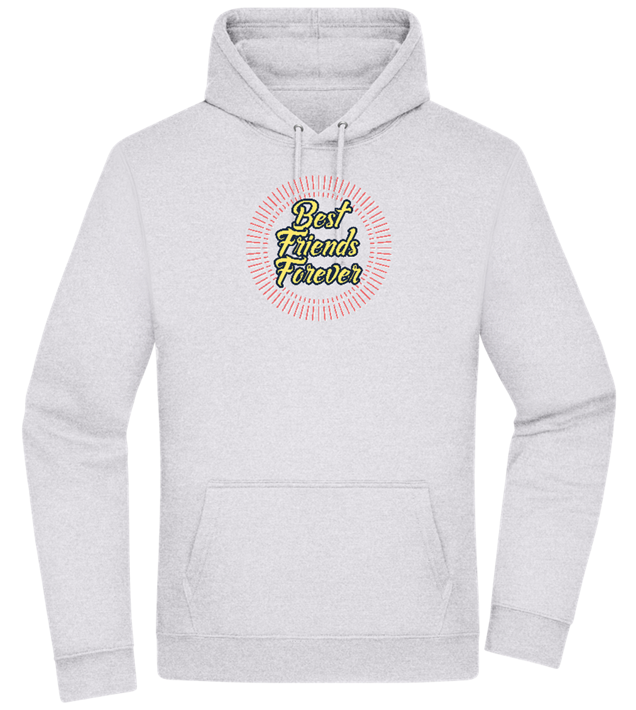 Best Friends Forever Design - Premium Essential Unisex Hoodie_ORION GREY II_front