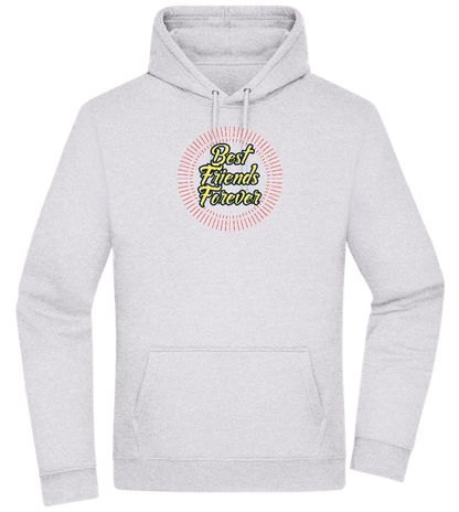 Best Friends Forever Design - Premium Essential Unisex Hoodie_ORION GREY II_front