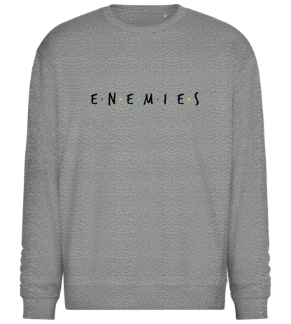 Enemies Design - Comfort Essential Unisex Sweater_ORION GREY II_front