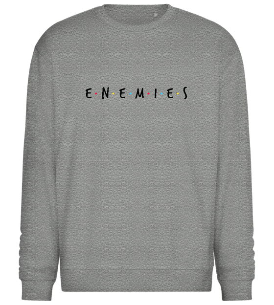 Enemies Design - Comfort Essential Unisex Sweater_ORION GREY II_front