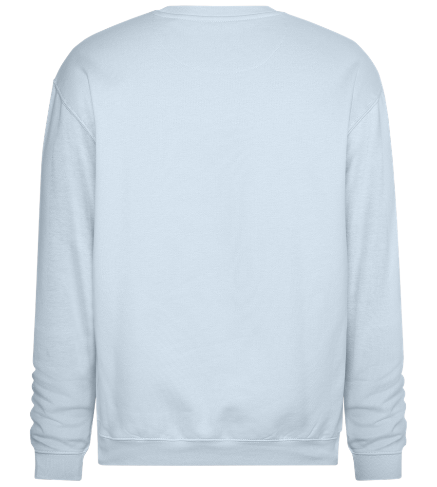 Enemies Design - Comfort Essential Unisex Sweater_CREAMY BLUE_back