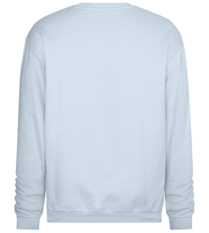 Enemies Design - Comfort Essential Unisex Sweater_CREAMY BLUE_back