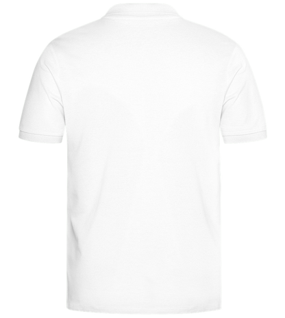 Style Design - Comfort men's polo shirt_WHITE_back