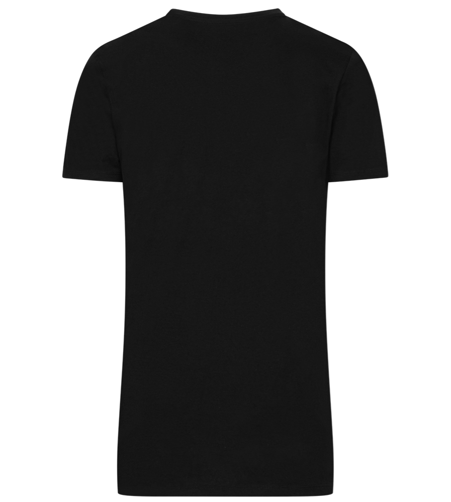 Positive Vibes Design - Comfort men's long t-shirt_DEEP BLACK_back