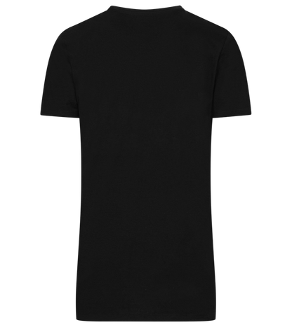 Positive Vibes Design - Comfort men's long t-shirt_DEEP BLACK_back