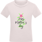 Happy Mother's Day Flower Design - Comfort kids fitted t-shirt_LIGHT PINK_front