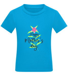 Happy Mother's Day Flower Design - Comfort kids fitted t-shirt