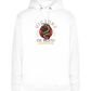 Victory Dragon Design - Premium unisex hoodie_WHITE_front