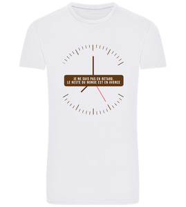Never Late Design - Basic Unisex T-Shirt