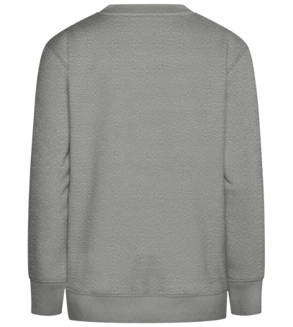 Unicorn Squad Icon Design - Comfort Kids Sweater_ORION GREY II_back