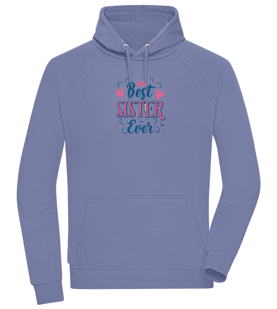 Best Sister Ever Design - Comfort unisex hoodie_BLUE_front