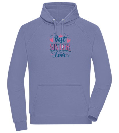 Best Sister Ever Design - Comfort unisex hoodie_BLUE_front