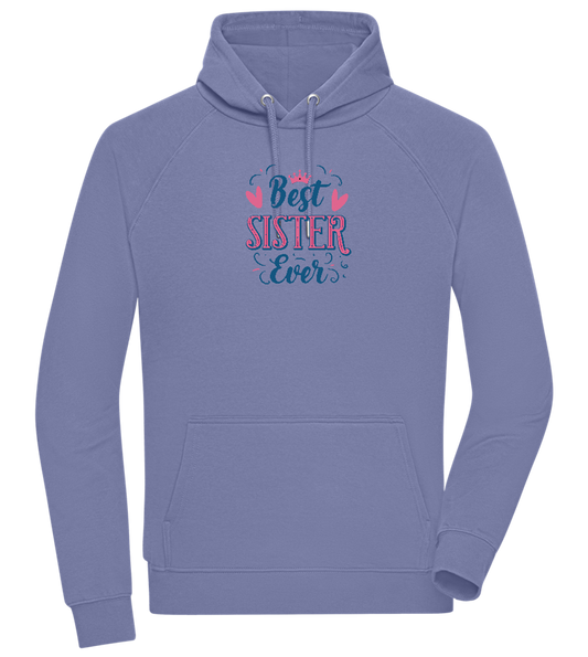 Best Sister Ever Design - Comfort unisex hoodie_BLUE_front