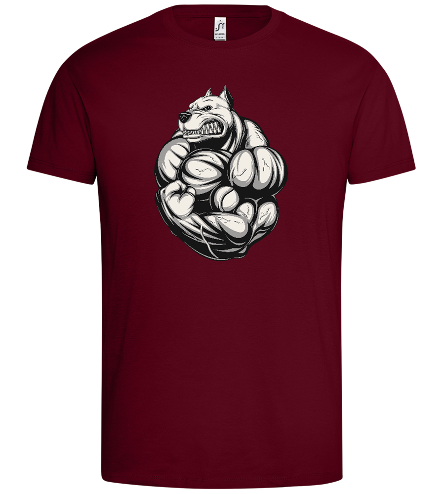 Strong Dog Design - Premium men's t-shirt_CHILE_front