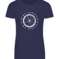 Bicycle Service Design - Basic women's fitted t-shirt_FRENCH NAVY_front