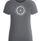 Bicycle Service Design - Basic women's fitted t-shirt_MOUSE GREY_front