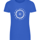 Bicycle Service Design - Basic women's fitted t-shirt_ROYAL_front