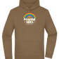 Positive Vibes Design - Premium Essential Unisex Hoodie_ARMY_front