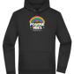 Positive Vibes Design - Premium Essential Unisex Hoodie_BLACK_front