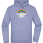 Positive Vibes Design - Premium Essential Unisex Hoodie_BLUE_front