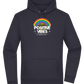 Positive Vibes Design - Premium Essential Unisex Hoodie_FRENCH NAVY_front