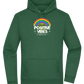 Positive Vibes Design - Premium Essential Unisex Hoodie_GREEN BOTTLE_front